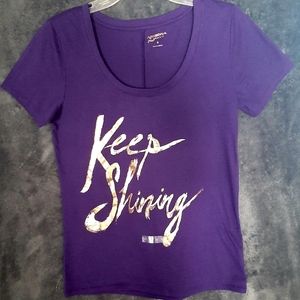 Juniors Arizona T-Shirt, Size Med Purple